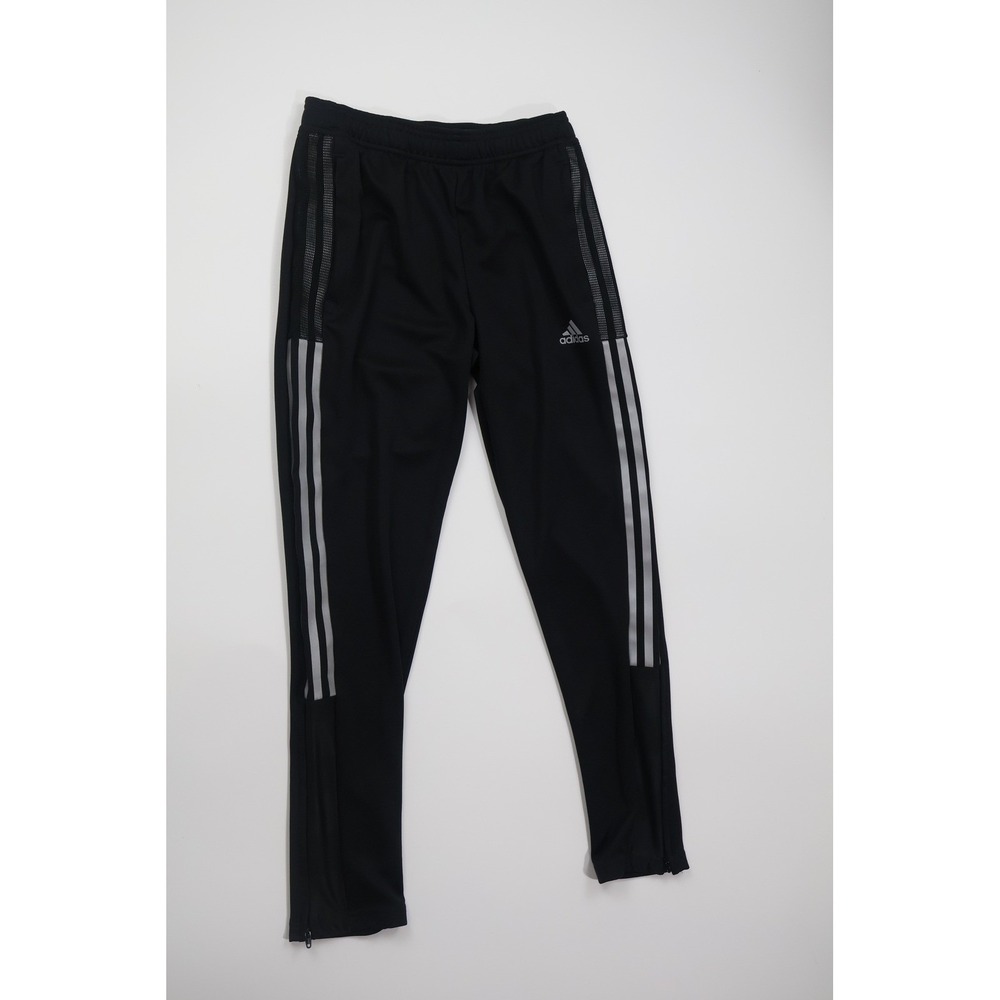Adidas Track Pants 3-Stripe Joggers Kids Size 11-12 Athletic Soccer